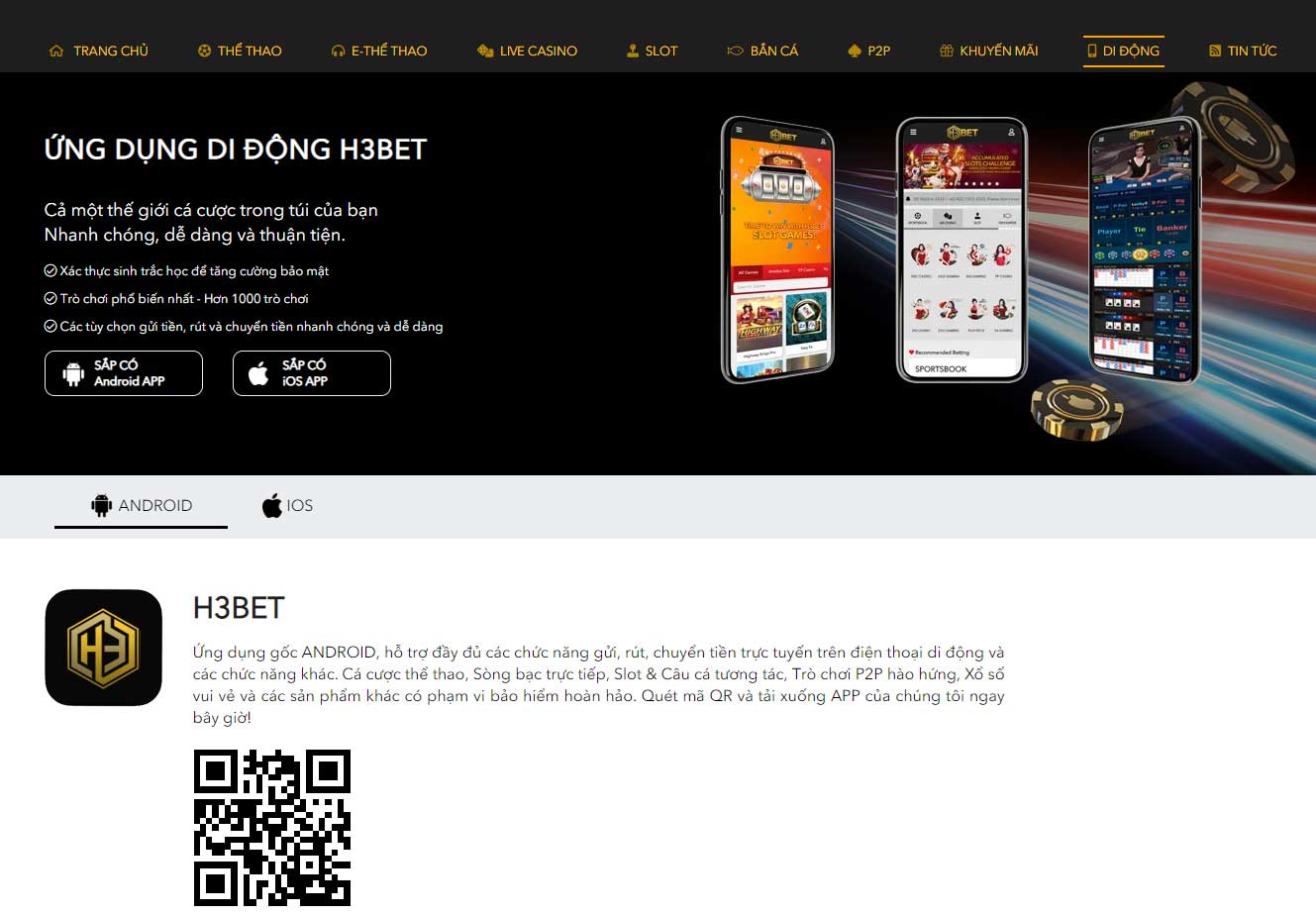 khuyen mai ios h3bet